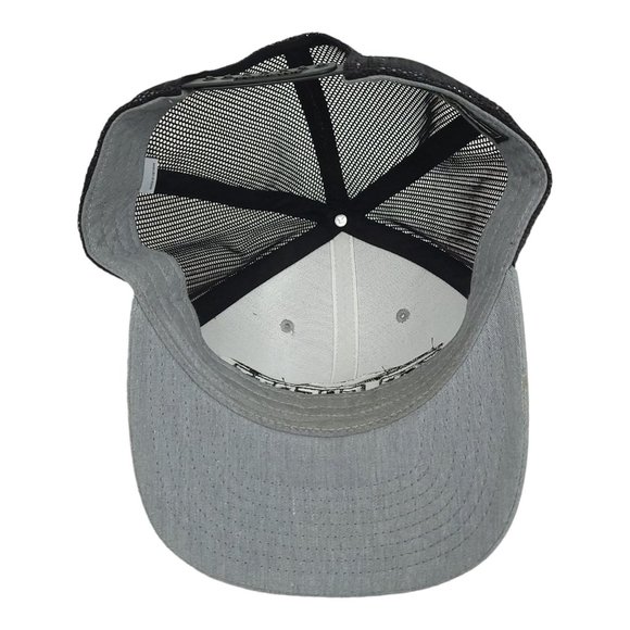 Richardson Car Credit Mesh Snapback Cap Trucker Baseball Hat Gray - Picture 11 of 12